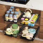 ZUN 2 pull-out cabinet storage units, metal sliding cabinet drawers, sliding drawer adhesive nano film 78348231