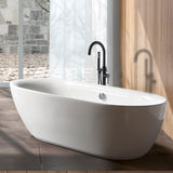 Freestanding Bathtub Faucet with Hand Shower W1533125166