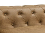 Classic Traditional Living Room Upholstered Sofa with high-tech Surface/ Chesterfield Tufted W1708141949