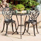 NASSAU CAST 3PC BISTRO SET 24360.00COPPER