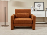 Modern Accent Chair, Chenille Upholstery Armchair - Modern Style, Solid Wood Frame - Ideal for W1765P172323