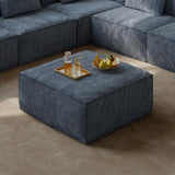 Sectional Sofa Ottoman with Storage, Dark Grey W3147P277228