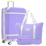 Hardshell Luggage Sets with Bags Lightweight Suitcase Double Spinner Wheels with TSA Lock ,Single N732P193485I