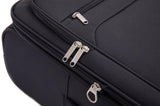 3-Piece Set ,Softshell Suitcase Spinner Wheels Terylene Polyester W284P197003