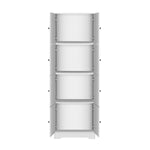 ZUN Tall Storage Cabinet with 8 Doors and 4 Shelves, Wall Storage Cabinet for Living Room, Kitchen, 99782676