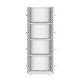 ZUN Tall Storage Cabinet with 8 Doors and 4 Shelves, Wall Storage Cabinet for Living Room, Kitchen, 99782676