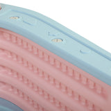 2 in 1 Slide, Toddler Freestanding Extra Long Slide with Basketball Hoop & Ball, Indoor Outdoor, W2181P152199