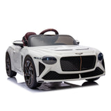 ZUN 12V Battery Powered Ride On Car for Kids, Licensed Bentley Bacalar, Remote Control Toy Vehicle with W2181P143789