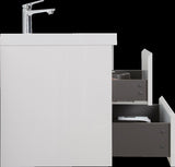 30" Floating Bathroom Vanity with Sink, Modern Wall-Mounted Bathroom Storage Vanity Cabinet with W1573P152684