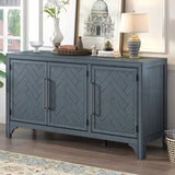 U_Style Designed Storage Cabinet Sideboard with MDFPine veneer , Adjustable Shelves, Suitable for WF531505AAV