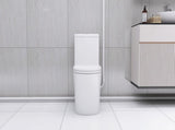 Upflush Toilet For Basement, 600W Macerating Toilet System With Powerful Dual Flush, Elongated 17.25 W2826P192011