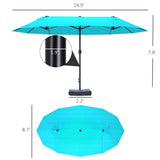 Outdoor beach umbrella /Cantilever Umbrella 98434056