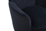 Velvet Swivel Barrel Chair, Swivel Accent Chairs Armchair for Living Room, Reading Chairs for W1361116870