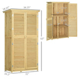 Outdoor Garden Storage Shed Tool House 93534953