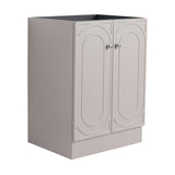 24" Freestanding Bathroom Vanity & 2 Soft-Close Cabinet Doors -Excluding Sink W999P241051