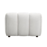 Manilla Ivory White Linen Chair B2726P245032