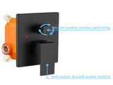 Shower System Shower Faucet Combo Set Wall Mounted with 12" Rainfall Shower Head and handheld shower 26119944