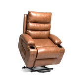 21"seat width,large size Electric Power Lift Recliner Chair Sofa for Elderly, 8 point vibration W311P316089