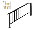 Handrails for Outdoor Steps Fits 4 to 5 Steps 14976189