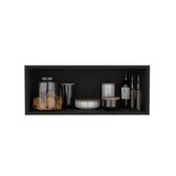 ZUN Wally 30" Wide x 12"H Open Wall Cabinet, Wall Shelf, Storage Cabinet, Cube Shelf Bedroom, Office, B200P239112