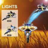 V17 Remote Control Plane 2.4Ghz Foam RC Airplanes Helicopter Quadcopter,Spinning Drone with Cool 98105703