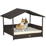 ZUN Dog Bed/ Dog House / Rattan Pet Sofa （Prohibited by WalMart） 93445240