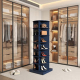 Blue 360 Rotating shoe cabinet 7 layers W1320P165030