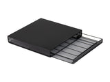 Single Serve Coffee Pod Drawer, 36 Pod Capacity, Metal, 12.75"L x 13"W x 3"H, Black 64942708