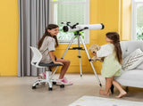 Desk Chair with Height Adjustable, 360&deg Swivel, Study Chair for Teen & Kids, Grey 11722134