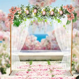 2*2m/6.6*6.6ft Wedding Arch Stand with Bases Used for Weddings Birthday Parties Christmas Parties 13897390