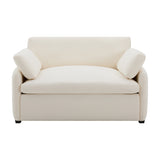 50*43" Oversized Chenille Single Sofa Chair,Wide and Deep Seat Accent Chair,Modern N723P235042A