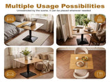 Square Bamboo Dining 26.4 Inch, Kitchen, Square Dining, Square, Small Dining W2641P565307