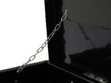 50"Aluminum Five Pattern Toolbox Single Lock Black 40243815