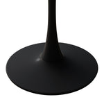 ZUN 31.50"Modern Hexagonal Coffee Table with Printed Black Marble Table Top,Metal Base, for Dining Room, W757P186687