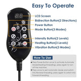 Relaxing massage Neck & Back Massager, 3D Kneading, Heat & Vibration, 3 Modes, 15-Min Auto Shutdown, 27444530