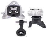 3 Pcs Motor Trans Mounts Set for 2012-2013 Honda Civic Automatic Engine A65031 EM-A65031 36269259