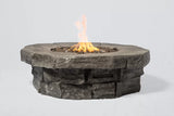 ZUN Living Source International 12" H x 39" W Outdoor Fire Pit Table CM-1020 B120142187