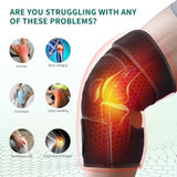 Knee Heating Massager with Vibration, Wireless Heating Pad for Knees, Shoulders and Elbows, Relieves 42487988