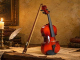4/4 Full Size Violin for Beginners, Laminated Spruce & Maple Wood, Natural Red Varnish Finish, 04411117
