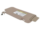 Beige Left Side Sun Visor fit for Nissan Murano 09-14 96401-1AA1B Cloth 57722874