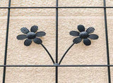 2 Pack Metal Garden Trellis 86.7" x 19.7" Rustproof Trellis for Climbing Plants Outdoor Flower 49809583