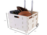 Collapsible Utility Cart in White 93171026