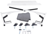 White Hard Top Storage Cart with Dust Cover Fits for Chevrolet Corvette C4 Mercedes-Benz R129 09969802