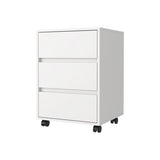 Eagle Creek 3-Drawer Rectangle Filing Cabinet White B06280483