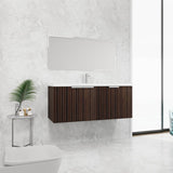 48 Inch Bathroom Cabinet With Resin Sink,Soft Close Doors,Float Mounting Design W999P206328