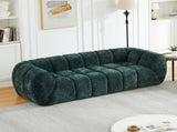 Chenille Pure Foam Sofa, Quilted Cloud Sofa, Deep-Seat Chenille Pure Foam Sofa, Comfortable W834P442223