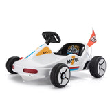 12V Kids Ride On Go Kart, Electric 4-Wheeler Car with Remote Control, Cushioned Seat, LED Lights, W2181P201026