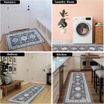 ZUN Kitchen Rug Sets 3 Piece with Runner Non Slip Kitchen Rugs and Mats Washable Kitchen Mats for Floor 67355265