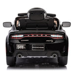 ZUN Licensed Dodge Charger,12v Kids ride on police car W/Parents Remote Control,anti-collision W1396112832