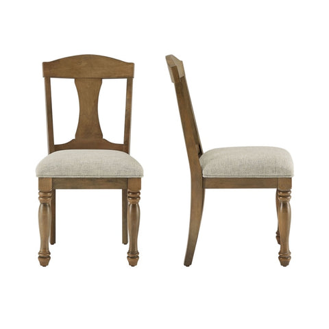 ZUN Wooden Frame Upholstered Dining Chairs set of 2,Mid Century Retro Chairs Comfor Kitchen Chairs for W2582P205325